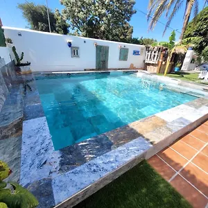 Gatu Lurberri Piscina Privada, 4 Dormitorios, 2 Baños, Parking , Jardín Y Barbacoa Сasa de vacaciones Chiclana de la Frontera